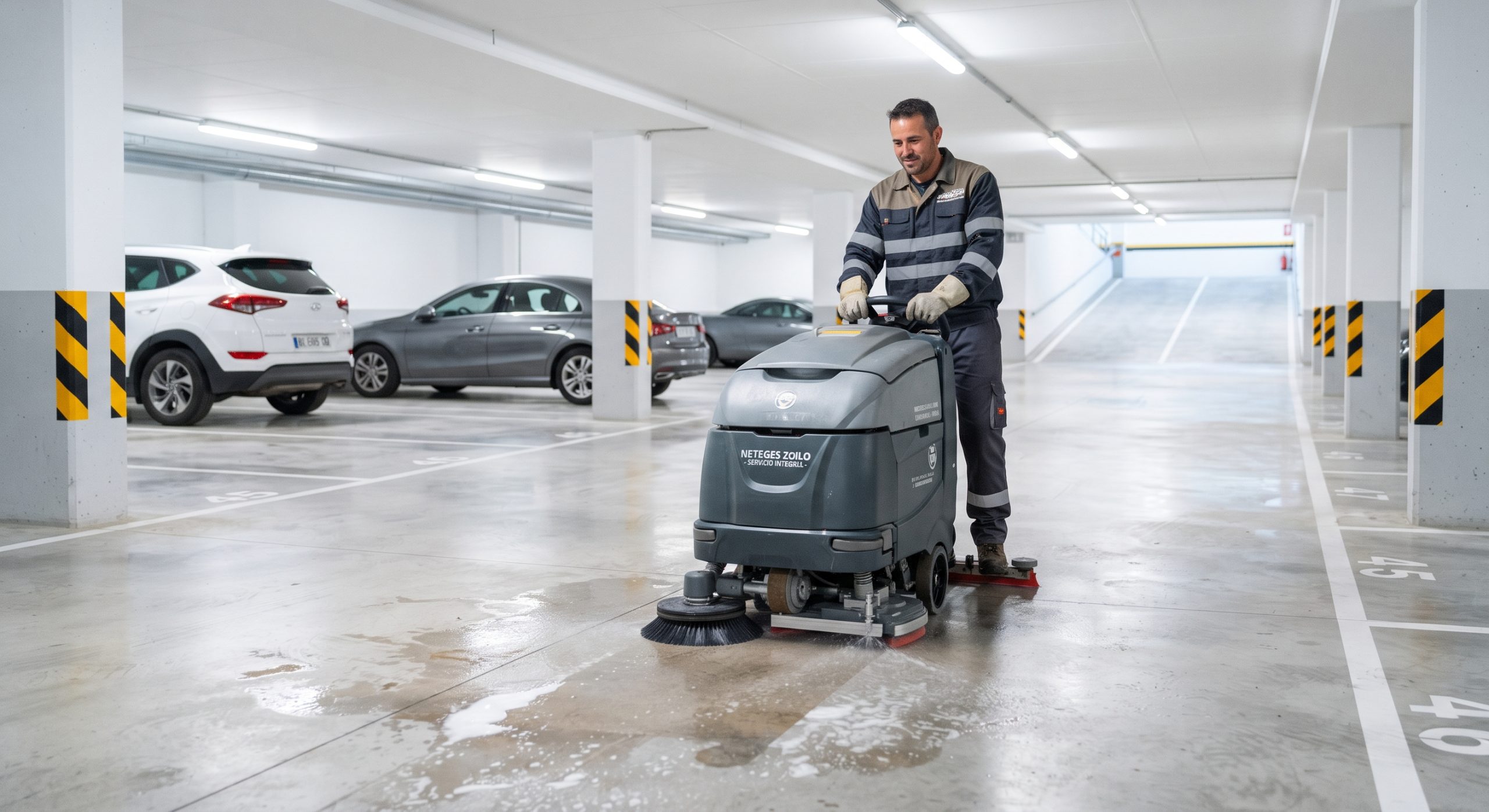 Limpieza de Parkings y Garajes